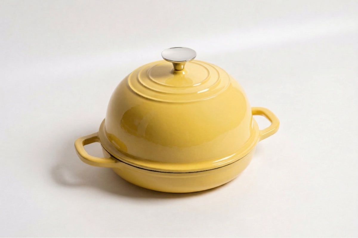 Cast Iron Bread Oven - Yellow