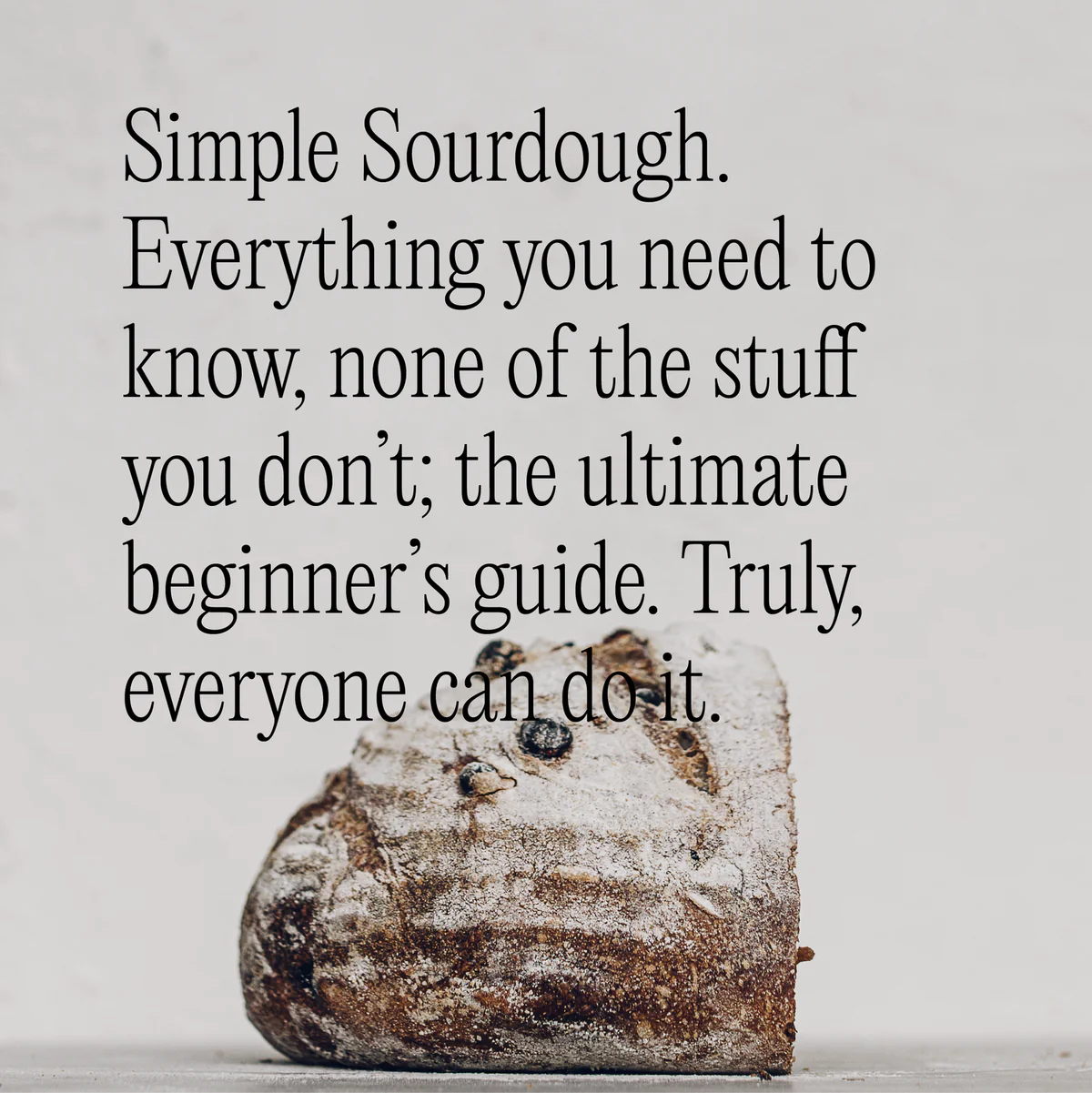 Simple Sourdough book