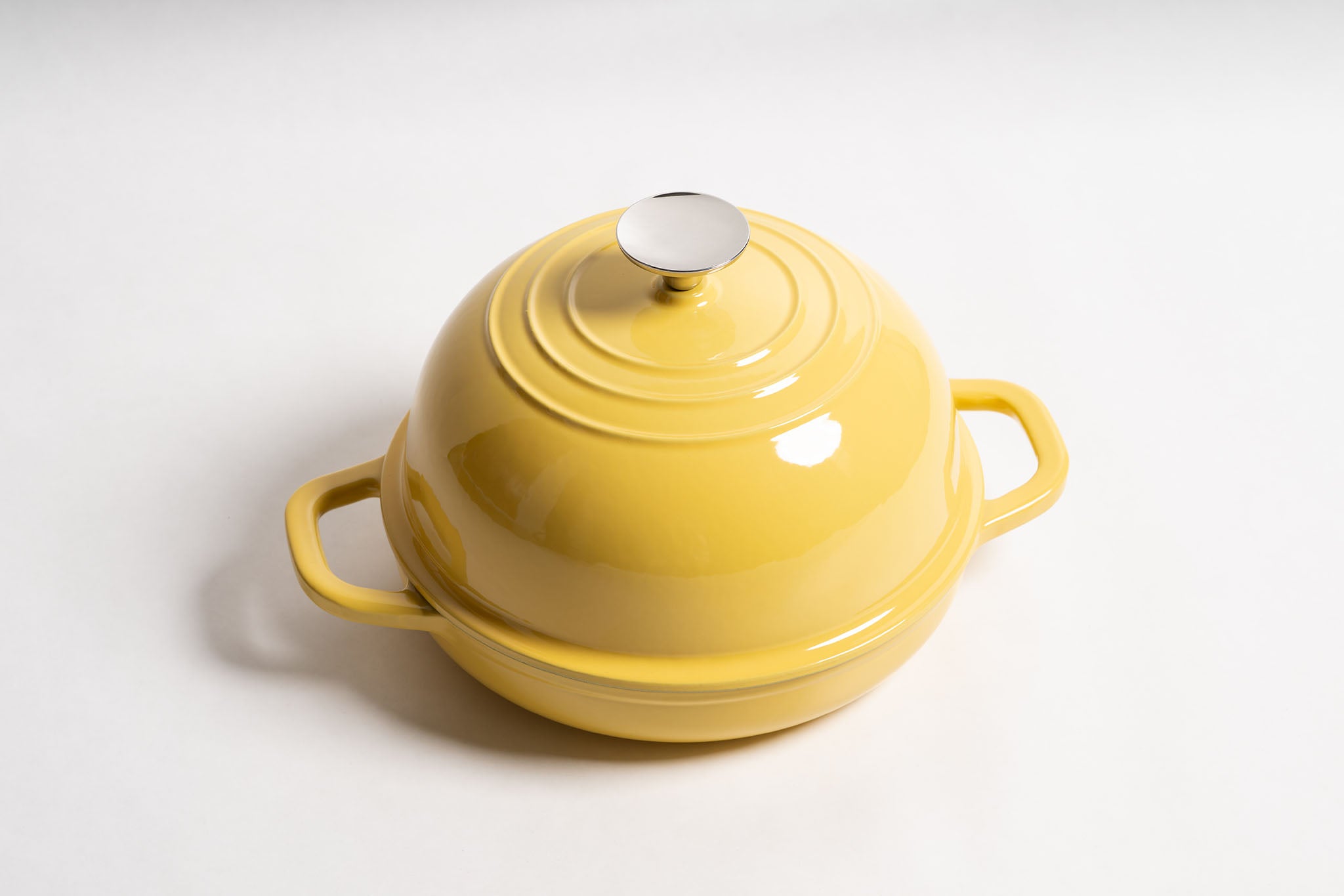 Cast Iron Bread Oven - Yellow